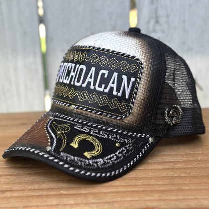 Gorra Mexicana de Michoacan #2 - Gorras Mexicanas Artesanales (4)