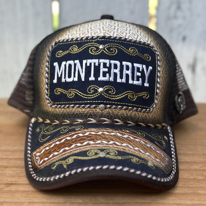 Gorra Mexicana de Monterrey | Gorras Mexicanas Artesanales