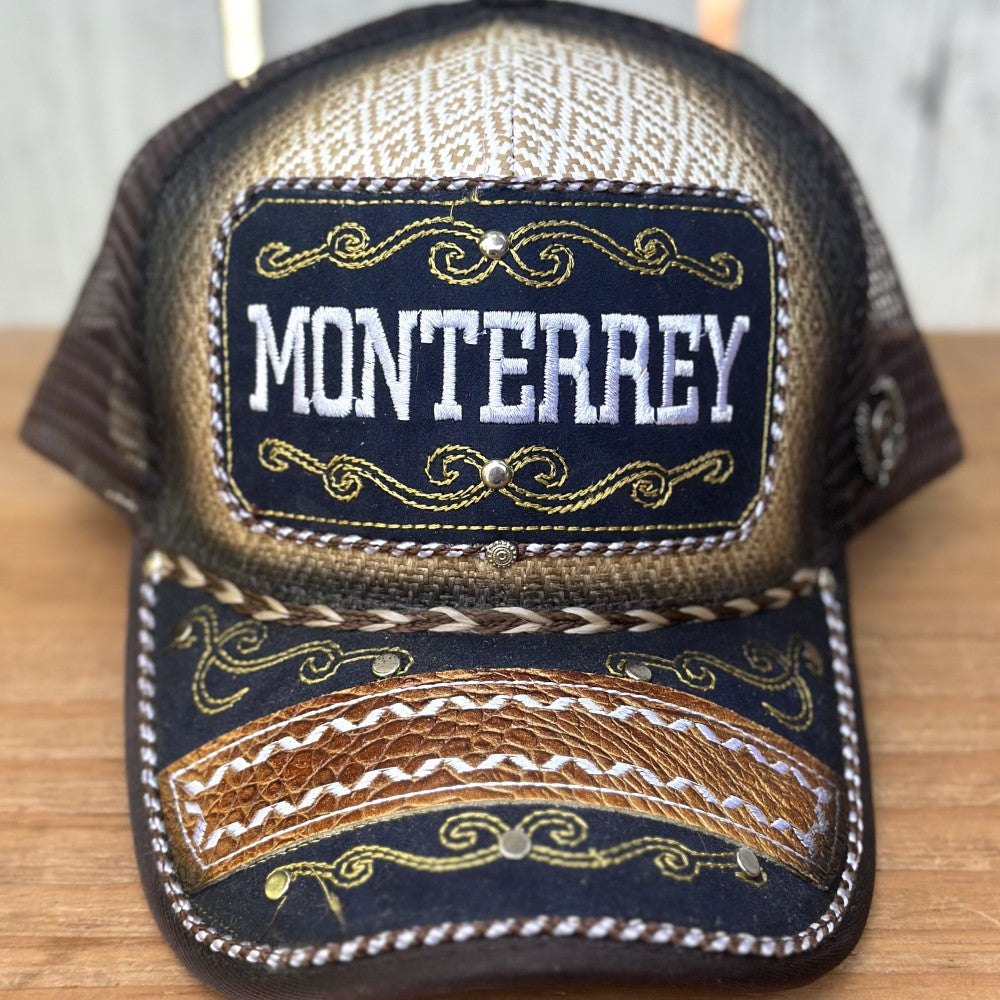 Gorra Mexicana de Monterrey | Gorras Mexicanas Artesanales (2)