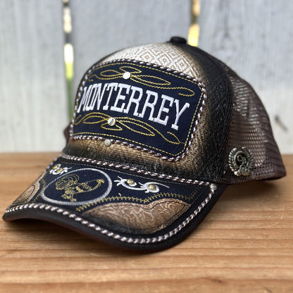 Gorra Mexicana de Monterrey #2 - Gorras Mexicanas Artesanales