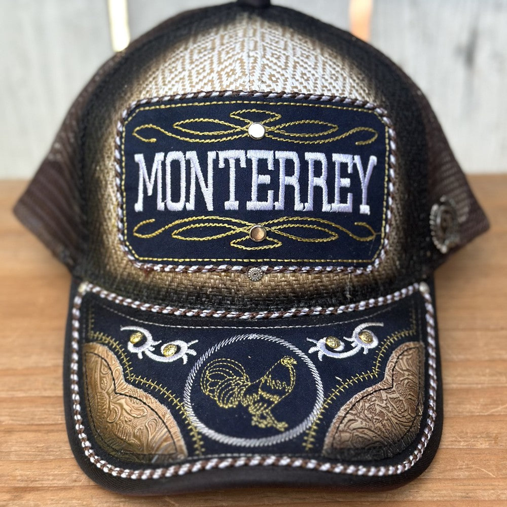 Gorra Mexicana de Monterrey #2 - Gorras Mexicanas Artesanales