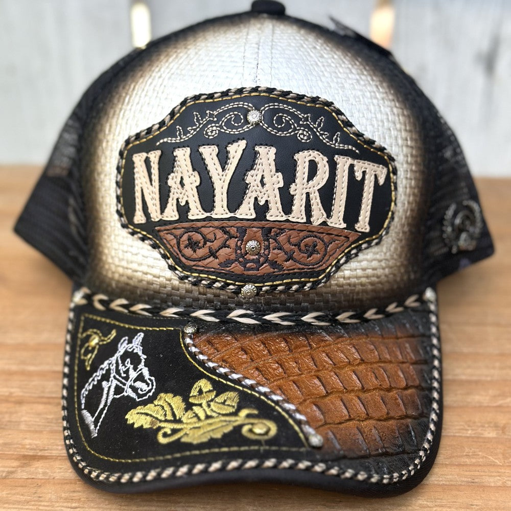 Gorra Mexicana de Nayarit | Gorras Mexicanas Artesanales (2)