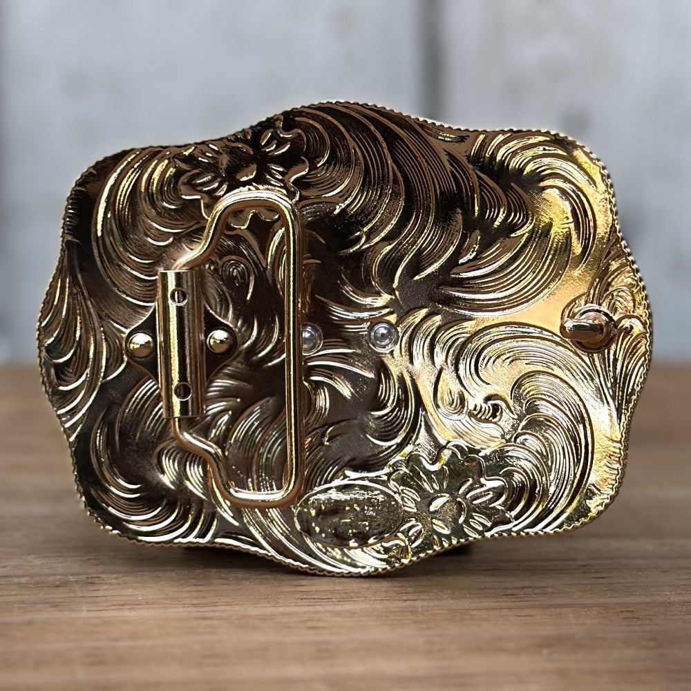 Hebilla Vaquera "Toro Plateado" - Hebillas Vaqueras para Hombre (3)