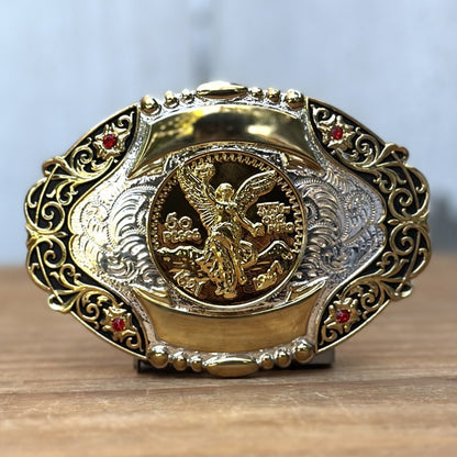 Hebilla Vaquera "Centenario Dorado" - Hebillas Vaqueras para Hombre