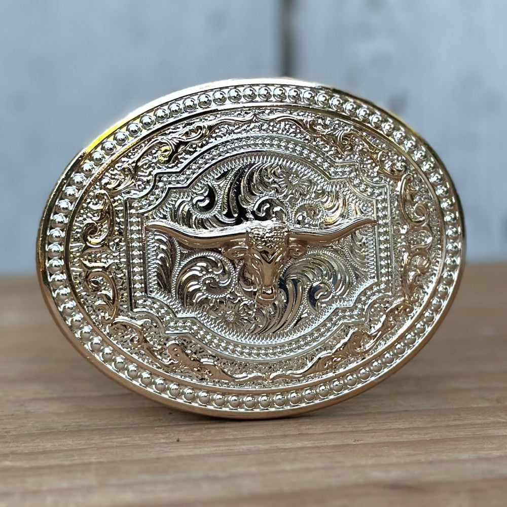 Hebilla Vaquera "Toro de Oro" - Hebillas Vaqueras para Hombre (5)