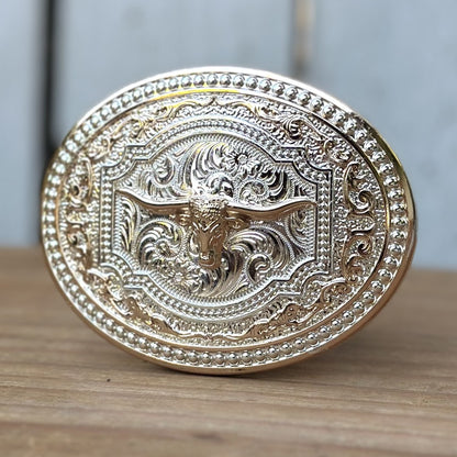 Hebilla Vaquera "Toro de Oro" - Hebillas Vaqueras para Hombre (4)