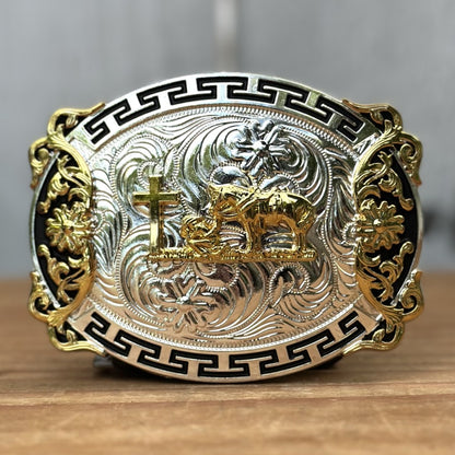 Hebilla Vaquera "Buen Pastor" - Hebillas Vaqueras para Hombre