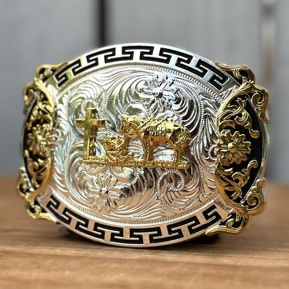 Hebilla Vaquera "Buen Pastor" - Hebillas Vaqueras para Hombre