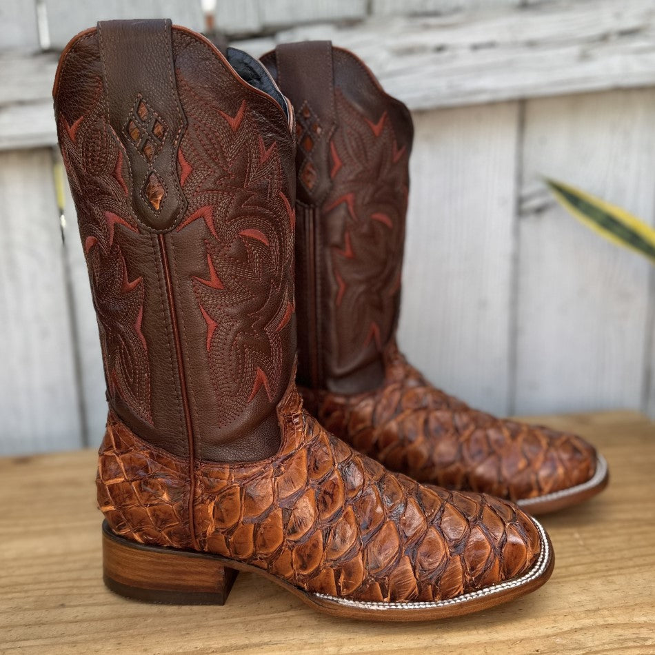 JB-761 Shedron Bota Pirarucu Original para Hombre Bota Pirarucu