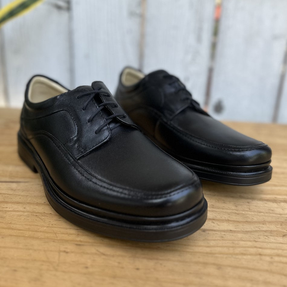 PA-1702 Negro - Zapatos Casuales Comodos para Hombres - Zapatos Casuales Mexicanos - Zapatos Negros Casuales