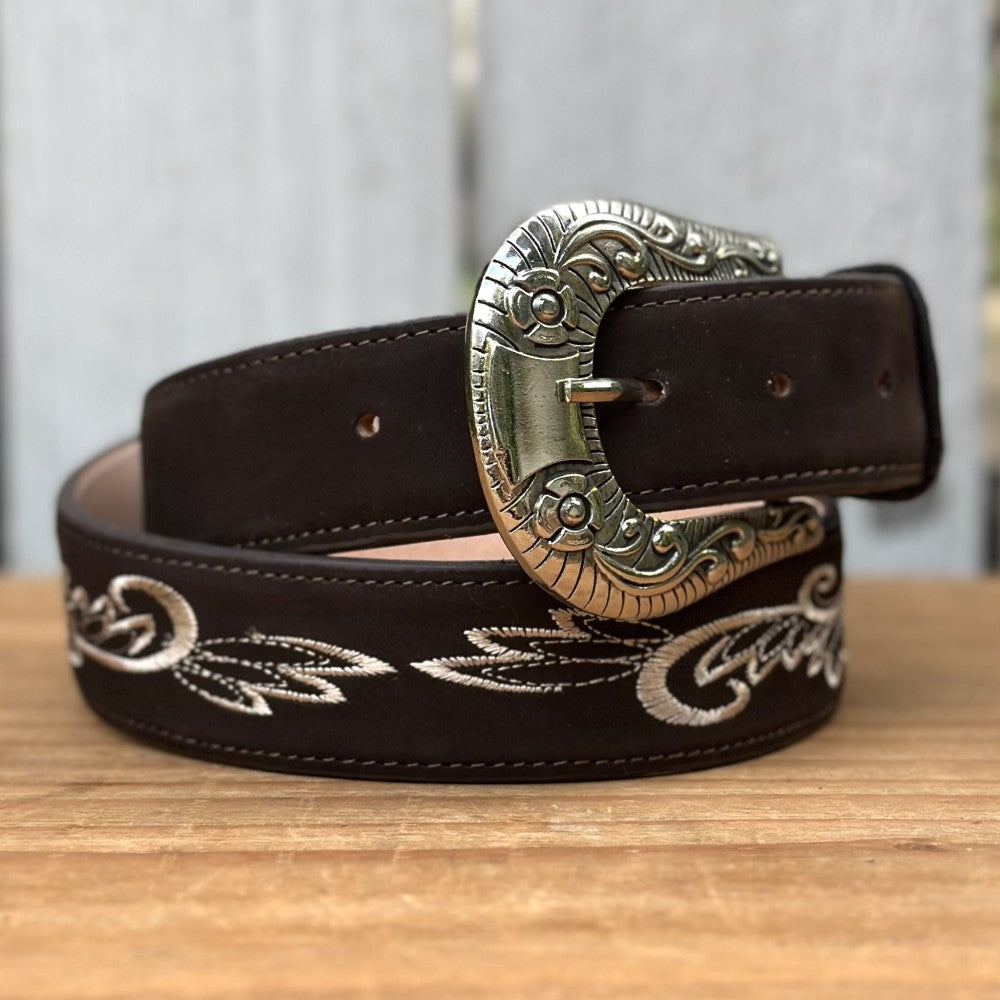 Cinturón Café SB-420 - Cinturones Vaqueros para Mujer (5)