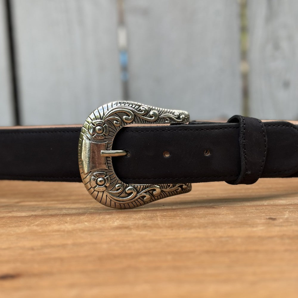 Cinturón Negro SB-420 - Cinturones Vaqueros para Mujer (2)