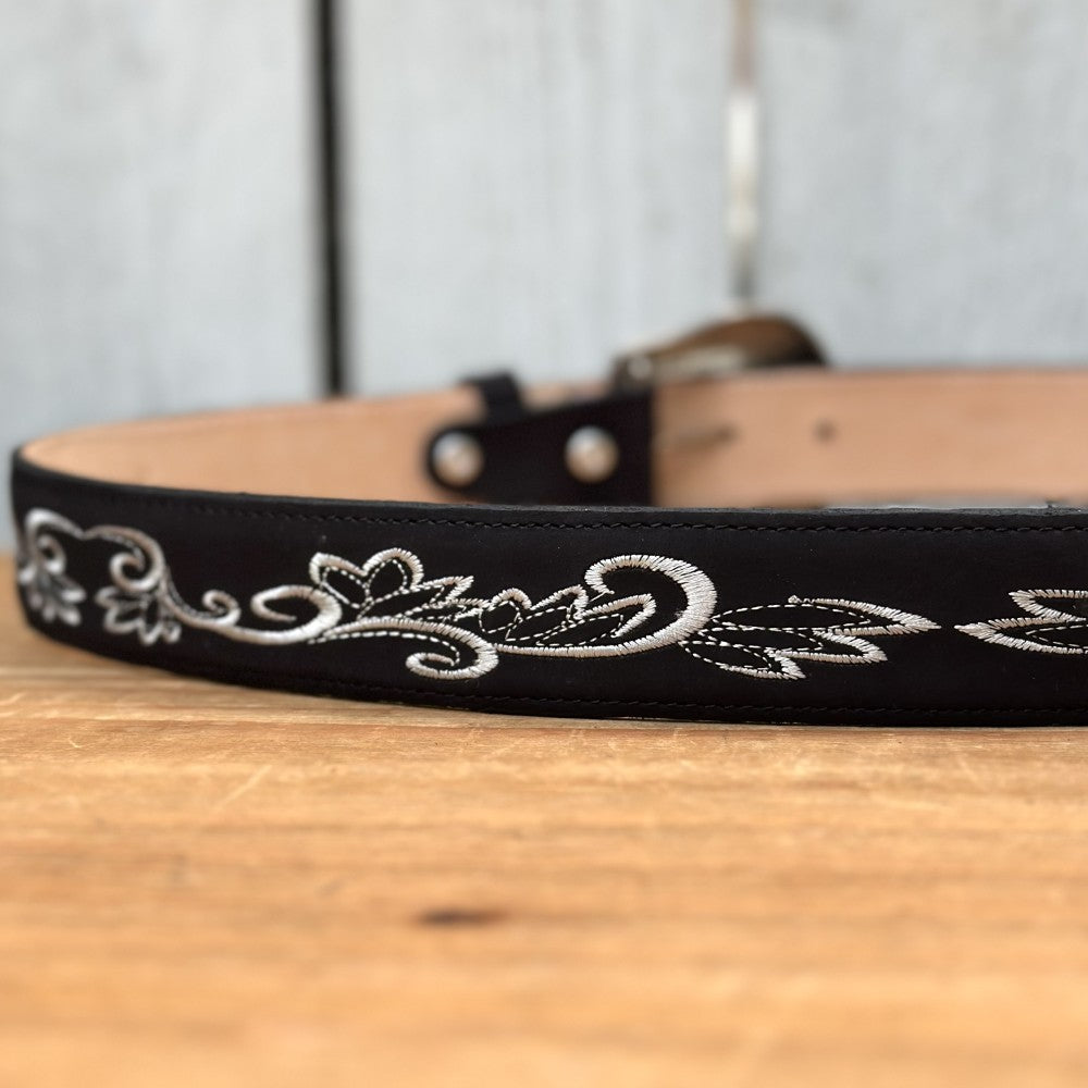 Cinturón Negro SB-420 - Cinturones Vaqueros para Mujer (4)