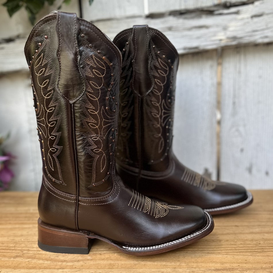 SBDiana Cafe Botas Vaqueras para Mujer Botas Vaqueras Mexicanas