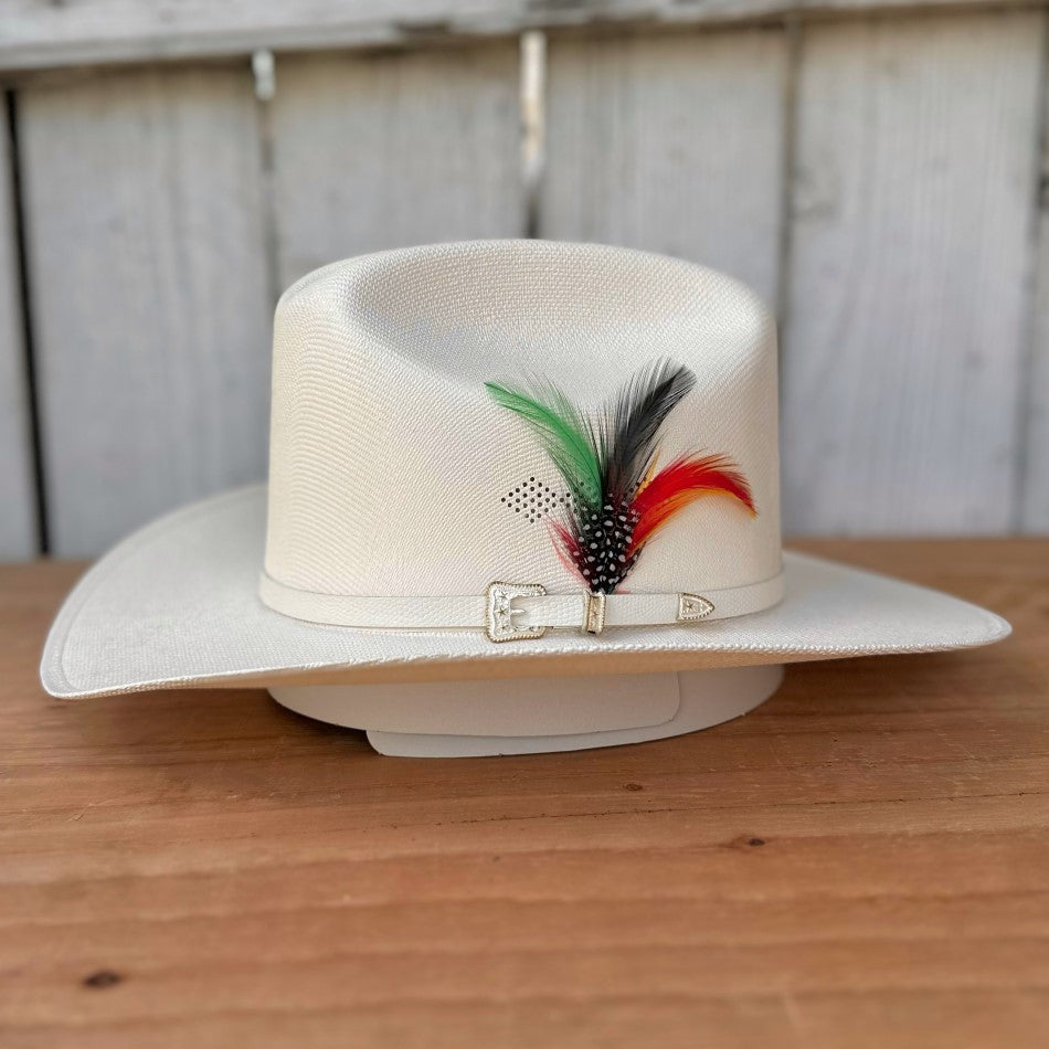 Sombrero Vaquero 1000X Chaparral Telar (Falda 3") Stone Hats - Sombrero Vaquero de Falda Chica para Hombre (5)