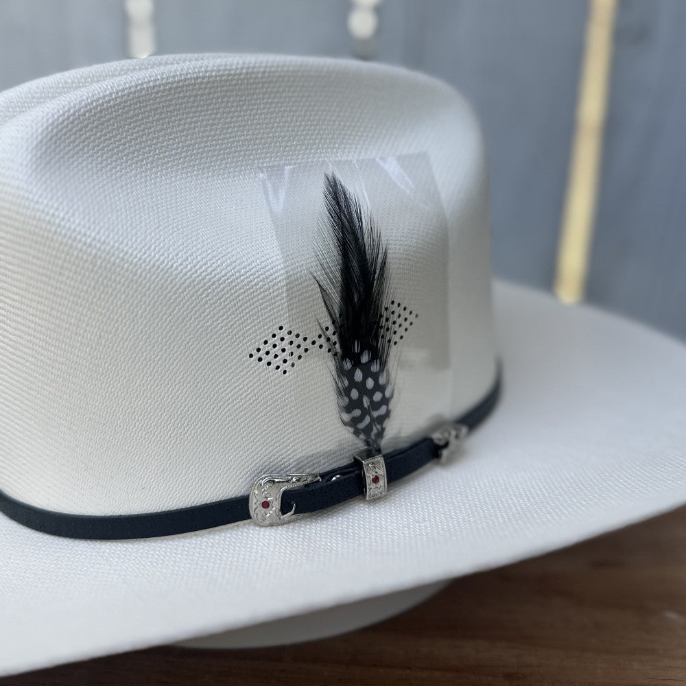 Sombrero Vaquero 1000X Estilo Sinaloa de Morcon Hats | Con su Pluma