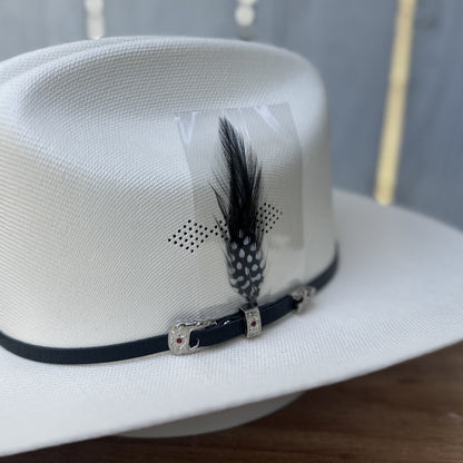 Sombrero Vaquero 1000X Estilo Sinaloa de Morcon Hats | Con su Pluma
