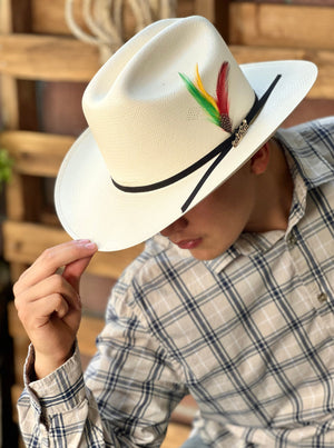 Sombrero Fantasma 100X Rocha Hats - Sombreros Vaqueros para Hombre 100X - Sombreros para Hombre Vaqueros