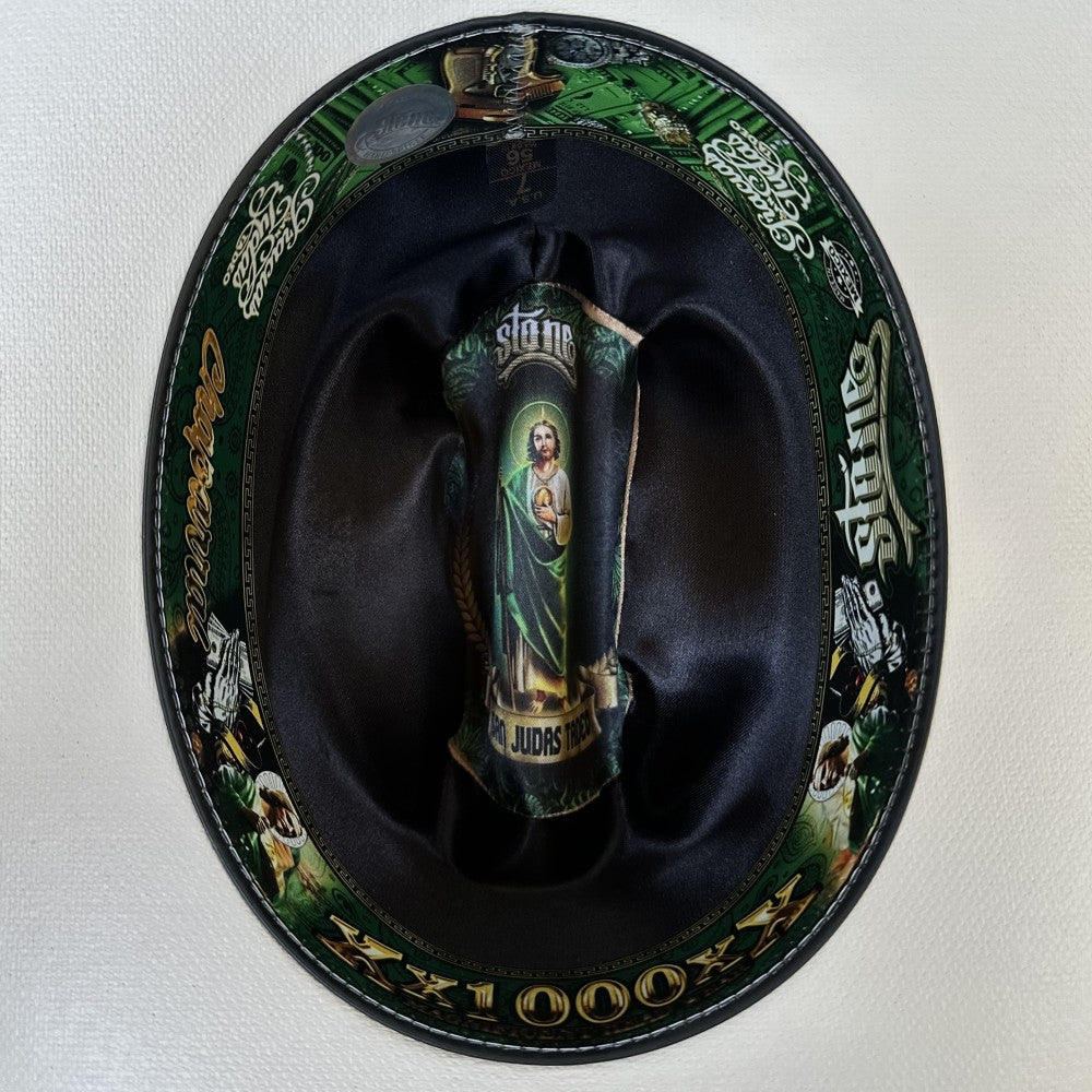 Sombrero Vaquero 1000X San Judas (Falda 3") Stone Hats para Hombre - Sombreros Vaqueros para Hombre (2)