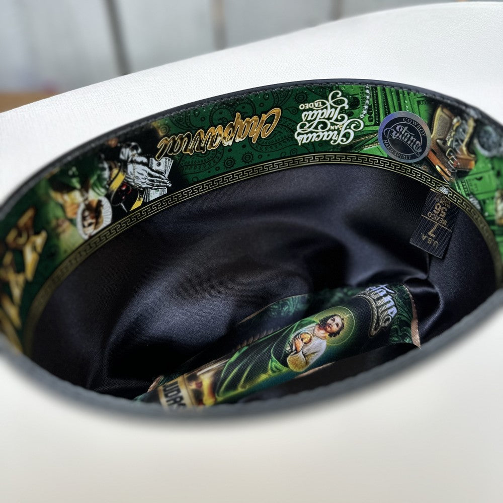 Sombrero Vaquero 1000X San Judas (Falda 3 1/2") Stone Hats para Hombre - Sombreros Vaqueros para Hombre (4)