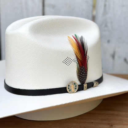 Sombrero Vaquero 1000X San Judas (Falda 3 1/2") Stone Hats para Hombre - Sombreros Vaqueros para Hombre (5)