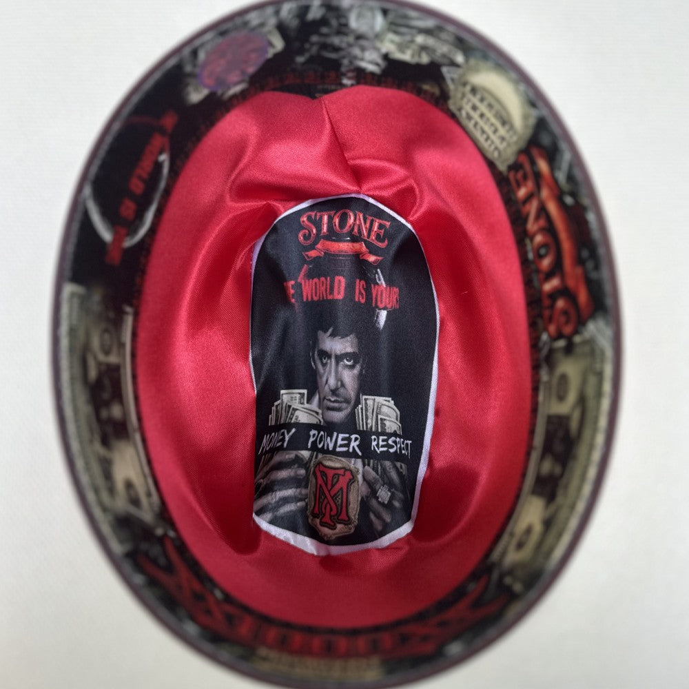 1000X Chaparral "Scarface" Sinaloa-Style Cowboy Hat by Stone Hats