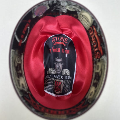 1000X Chaparral "Scarface" Sinaloa-Style Cowboy Hat by Stone Hats