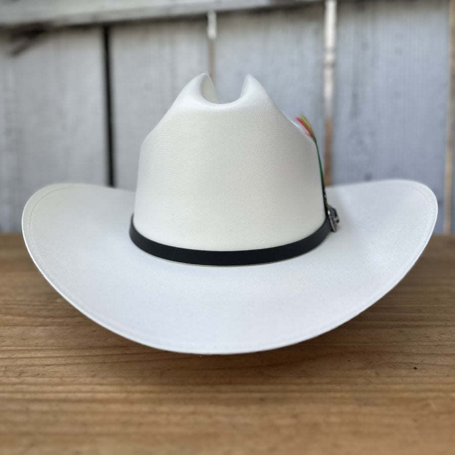 5000X Ranch Cuernos Chuecos (Falda 3 1/2") - Sombreros Vaqueros para Hombre - Cuernos Chuecos (4)