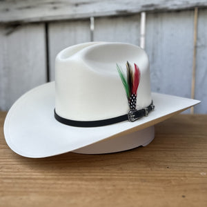 5000X Ranch Cuernos Chuecos (Falda 3 1/2") - Sombreros Vaqueros para Hombre - Cuernos Chuecos