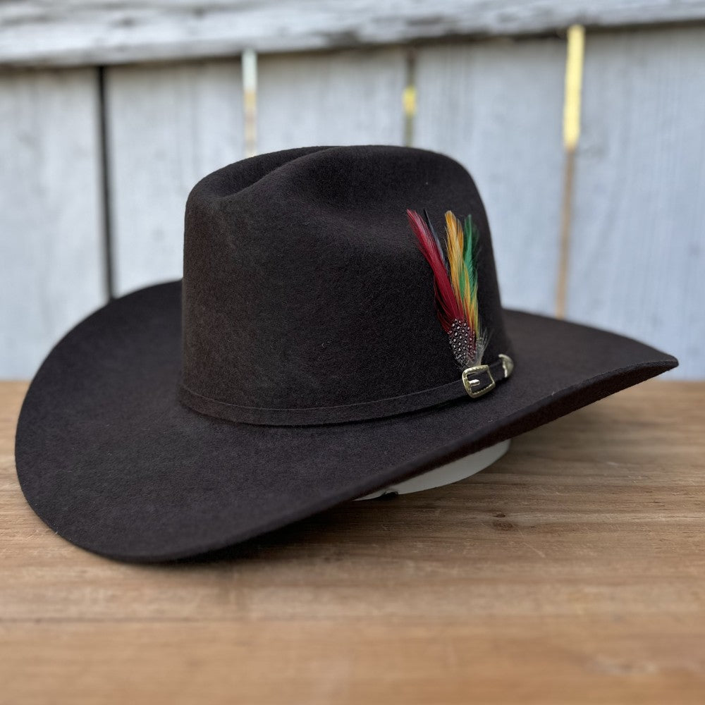 Texana Café 100X Chaparral Estilo SInaloa (Falda 3 1/2") de Stone Hats
