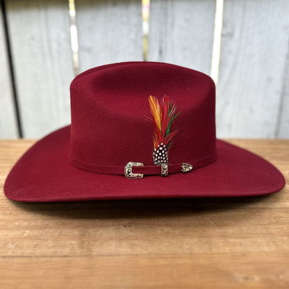 Texana 20X Chaparral Vino TInto Estilo SInaloa (Falda 3 1/2") de Tombstone Hats (6)