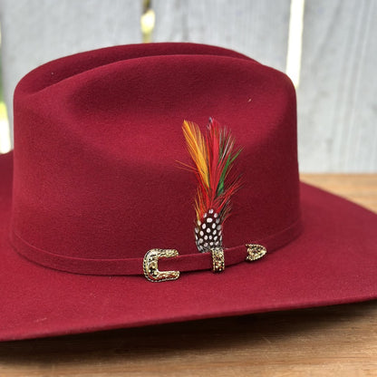 Texana 20X Chaparral Vino TInto Estilo SInaloa (Falda 3 1/2") de Tombstone Hats (2)