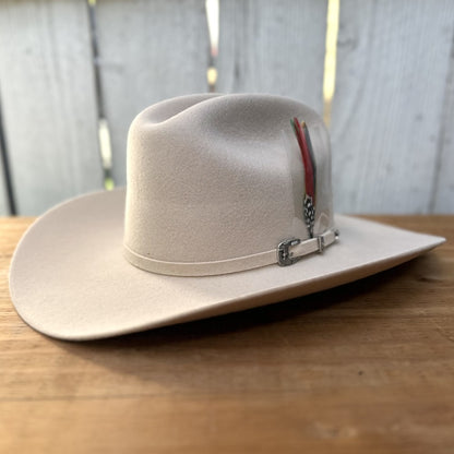 Texana 6X Chaparral Silver Belly Estilo SInaloa de Cuernos Chuecos