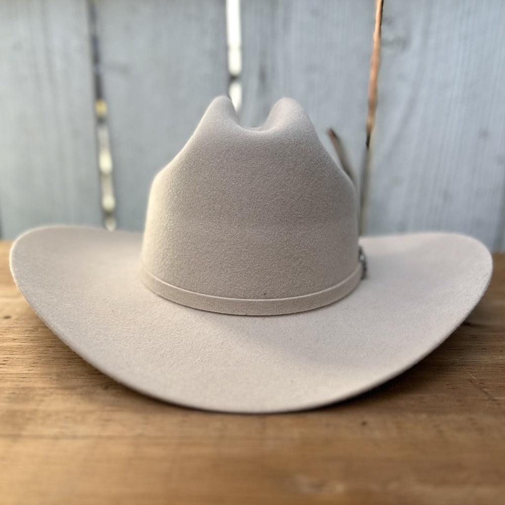 Texana 6X Chaparral Silver Belly Estilo SInaloa de Cuernos Chuecos (2)