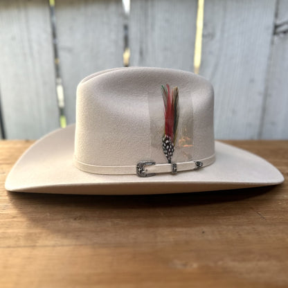 Texana 6X Chaparral Silver Belly Estilo SInaloa de Cuernos Chuecos (4)