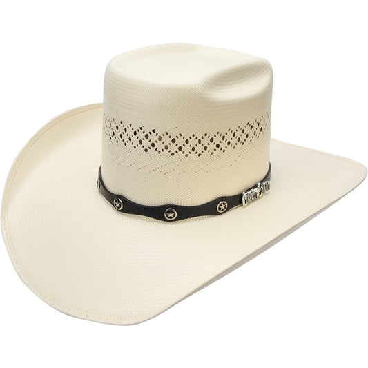 100X Vaquera Natural con Randa - Sombreros Vaqueros para Hombre - Western Hats for Men
