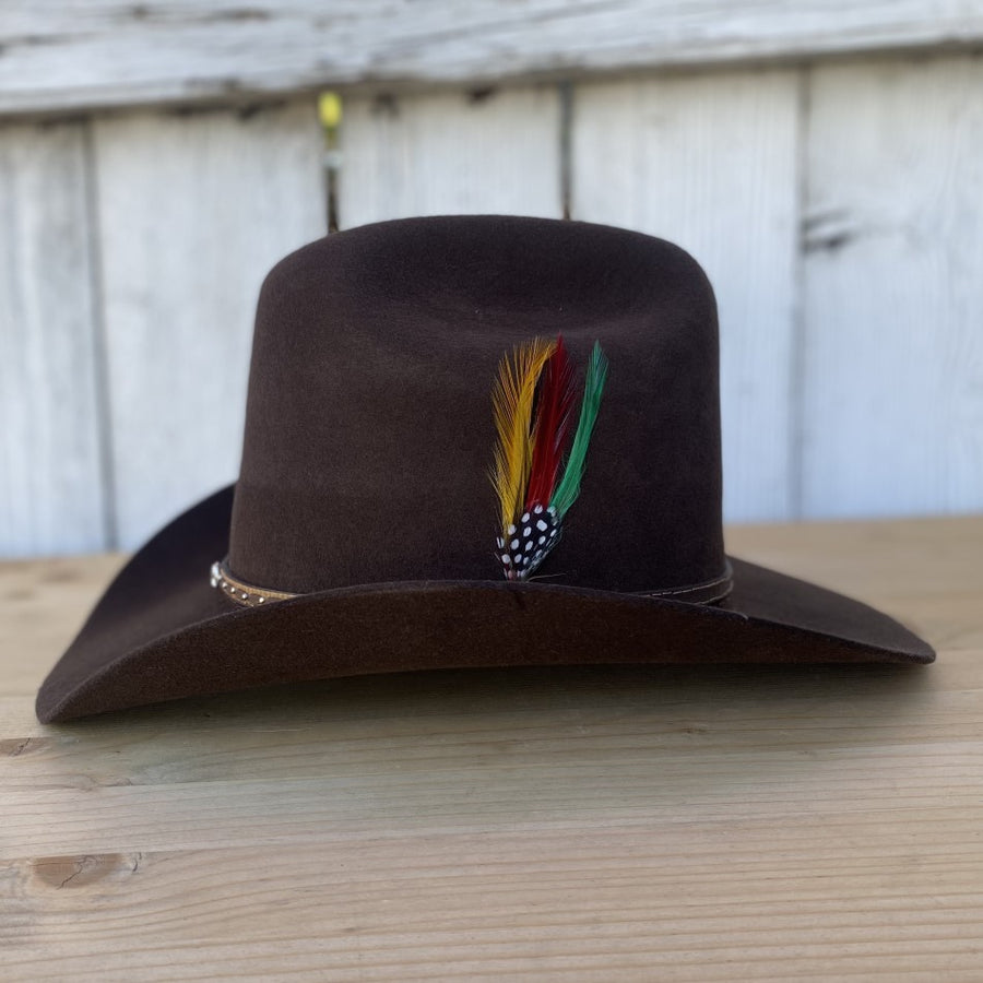 20X Dos Carnales Cafe - Texanas Para Hombre - Felt Cowboy Hats for Men – Bota Wear - Amor Sales Store