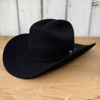 3X Chaparral Marca Tombstone Hats Negro - Texanas para Hombre