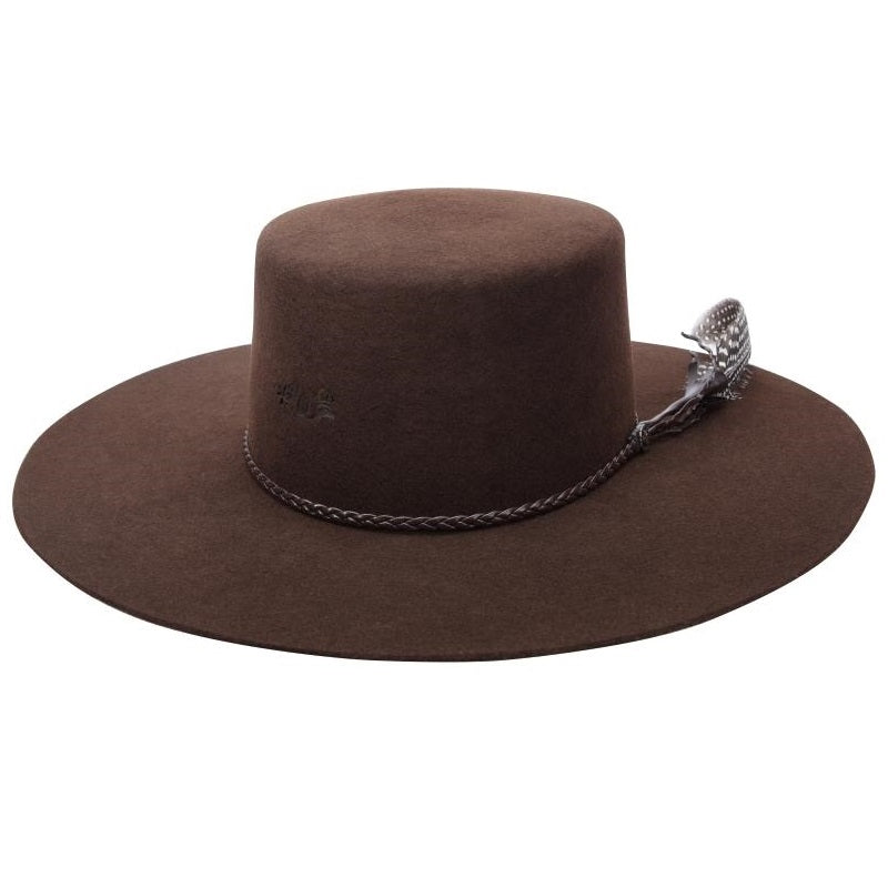Brown Felt Hats for Women / Sombreros de Fieltro para Mujer Cafe- Sombreros para Mujer - Sombrero Cordobes - Sombreros para Mujer - Sombreros para Mujer de Fieltro
