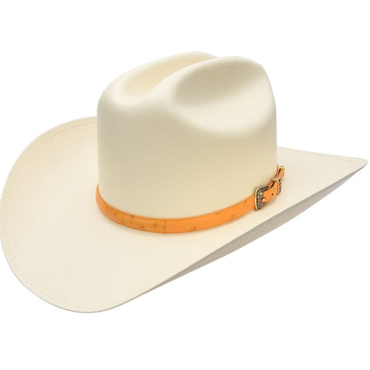 Cuernos Chuecos USA - Western Hats for Men / Sombreros Vaqueros para Hombre - 500X Chaparral (Brim Size 10 cm) - Sombreros Vaqueros para Hombre