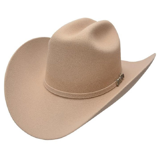 Cuernos Chuecos USA - Felt Cowboy Hats for Men / Texanas Para Hombre - 6X Milano Beige - Texanas para Hombre
