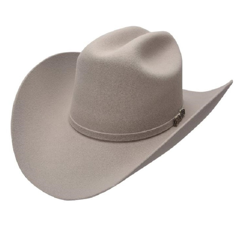 Cuernos Chuecos USA - Felt Cowboy Hats for Men / Texanas Para Hombre - 6X Milano Gray - Texanas para Hombre