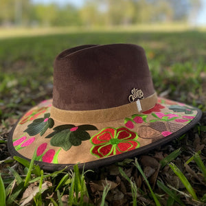 Sombreros para Mujer - Sombrero de Fieltro Sombreros para Bota Exotica Western Wear - Amor Sales Store
