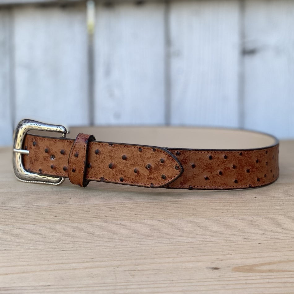 BD-701 Cognac - Cinturones Vaqueros para Hombre - Cinturones para hombre vaqueros - Cinturon para hombre vaquero - Cintos Vaqueros - Cinturones exoticos vaqueros