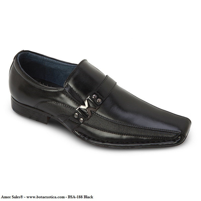 BSA-188 Black - Zapatos Casuales para Hombres