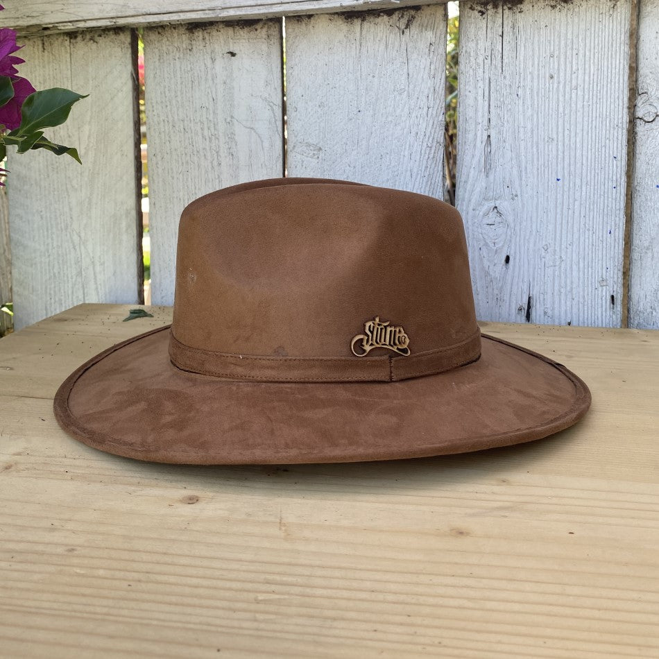 Bronze Explorer Felt Hat - Sombreros de Fieltro - Sombreros de Fieltro para Niñas - Sombreros para Niña de Fieltro