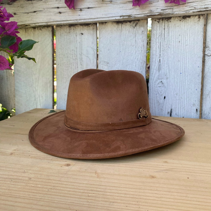 Bronze Explorer Felt Hat - Sombreros de Fieltro - Sombreros de Fieltro para Niñas - Sombreros para Niña de Fieltro