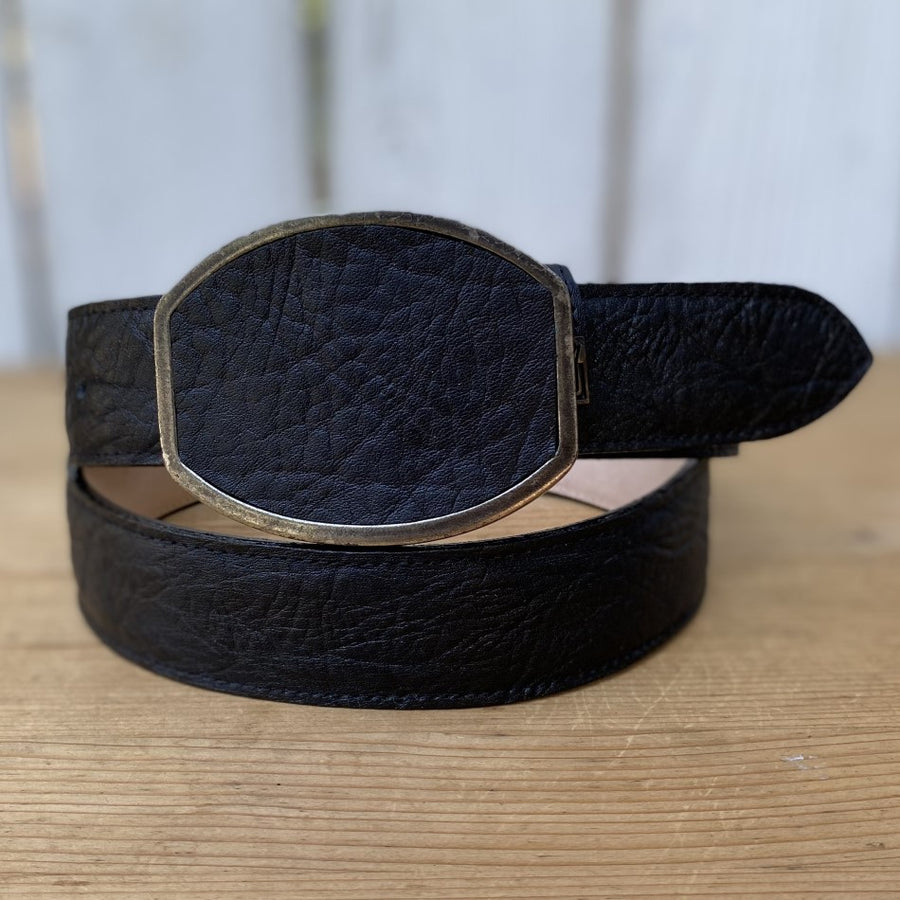 Diseñador Automático Hebillas Cinturones para hombre Trinquete negro  Cintura de cuero genuino para hombres Vestido Jeans Western Cowboy Boy Papá  Regalo