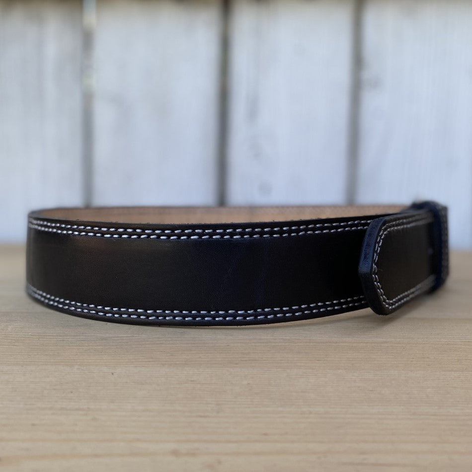 Cinturon de Piel Negro - Cinturon de Cuero - Cinturones de Piel - Cinturon Heavy Duty - Cinturon de Construccion - Cinturones de Contruccion - Cinturon para Trabajo