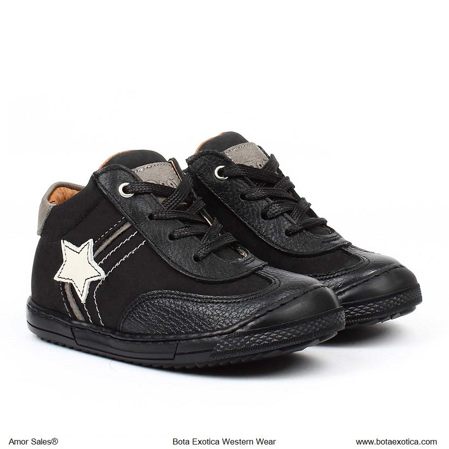 DG8350 Black - Zapatos para Ninos